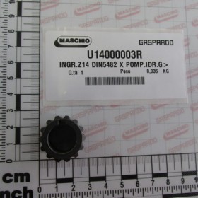 GEAR Z14 DIN5482 X POMP.IDR.GR