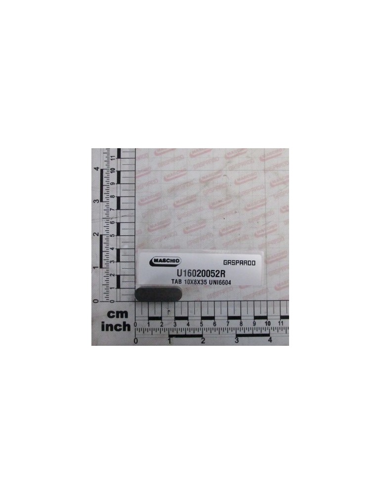 TAB 10X8X35 UNI6604