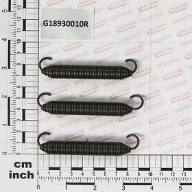 KIT OF 3 GEAR TRACT. SPRING