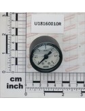 GAUGE D.40 0-6 BAR G1/8M