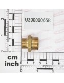NIPPLE G1/2\"M-3/8\"M CH22 OTT