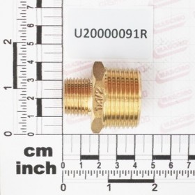 NIPPLE 1\"-1/2\" M-M GAS OTT.