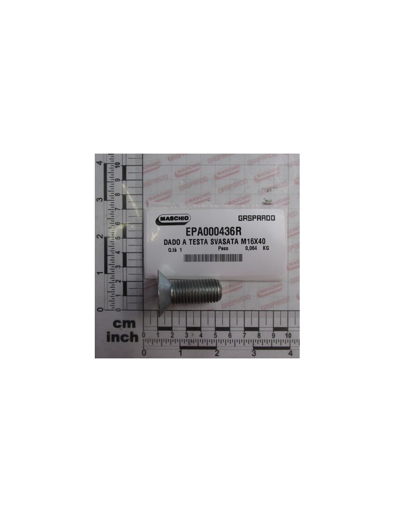 M16X40 C.SUNK HEAD IMBUS BOLT