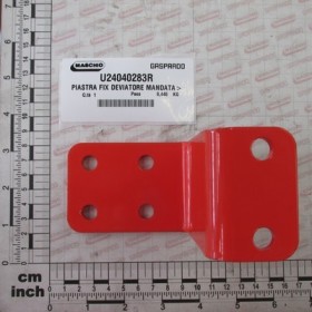 PLATE FIX FLOW SWITCH