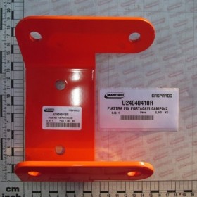 PLATE FIX SUPP.CABLES CAMPO42