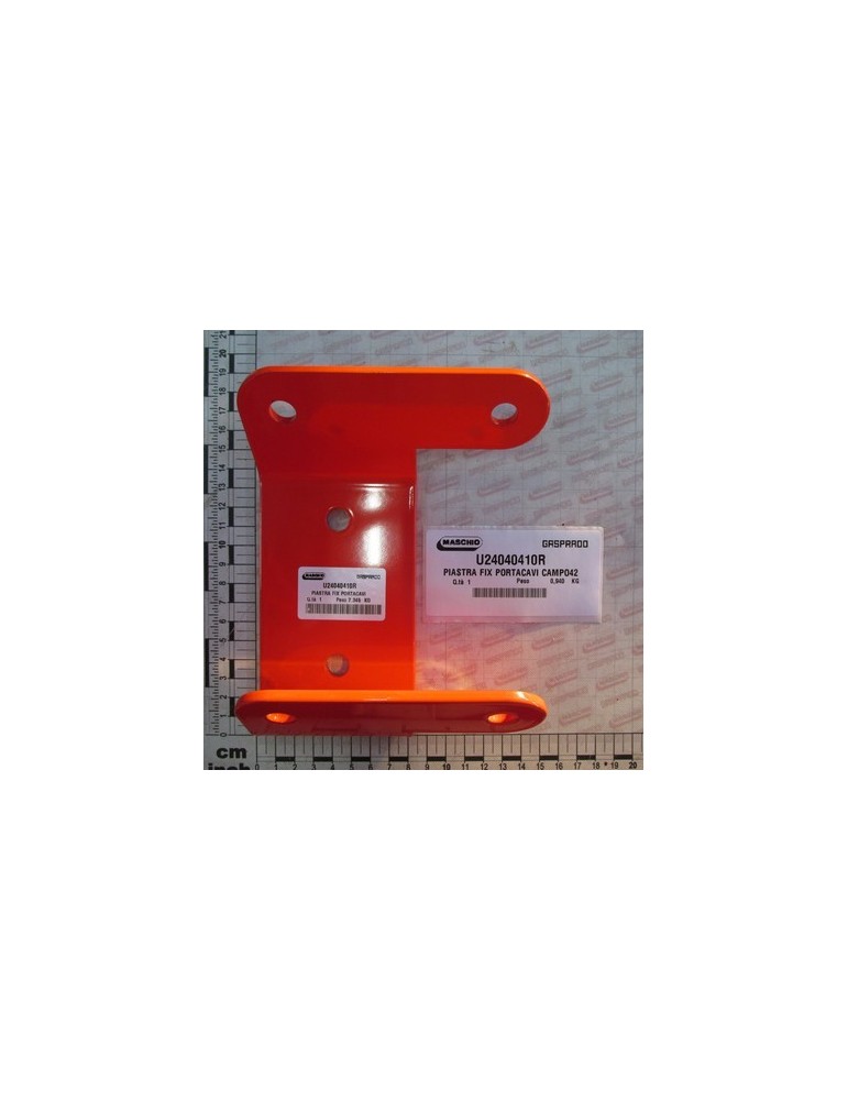 PLATE FIX SUPP.CABLES CAMPO42