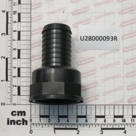 STRAIGHT HOSE FITT G1\" 1/4 F