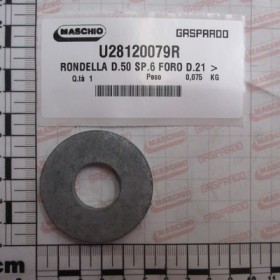 WASHER D.50 SP.6 HOLE D.21