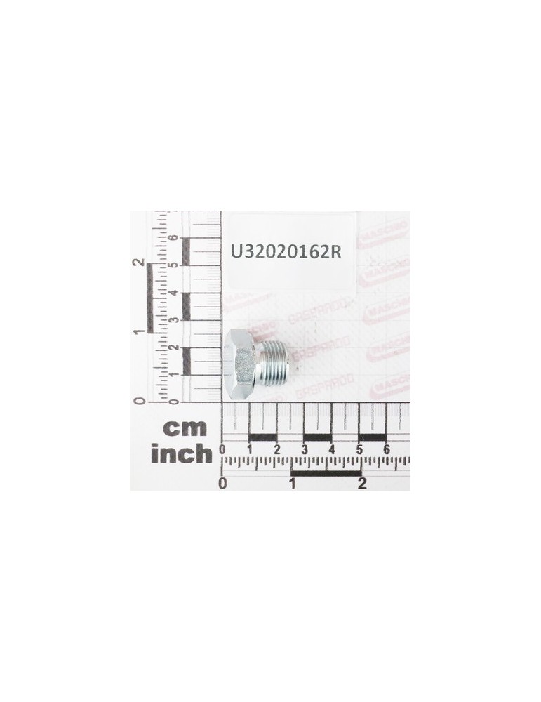 CAP 3/8\" MALE CYL.60Â°(OLI