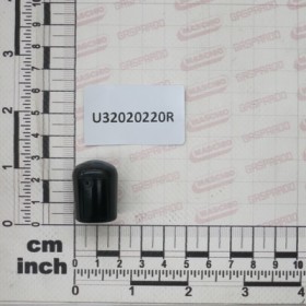 CAP ROUND CONVEX D.16 SP.0,8