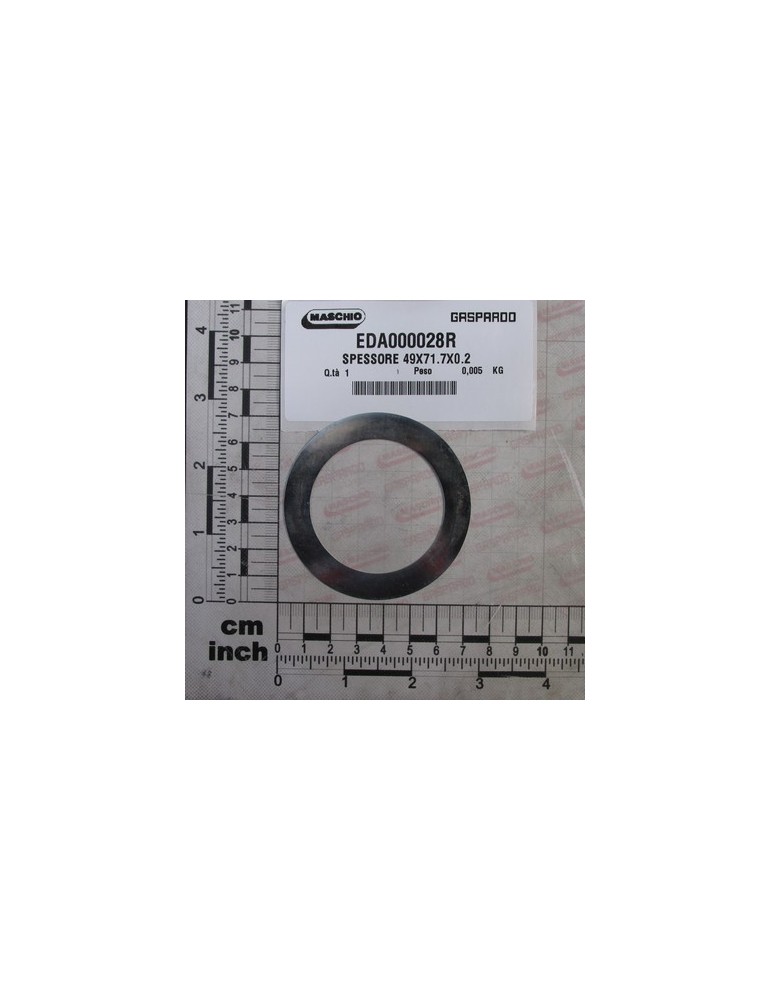 SPACER 49X71.7X0.2