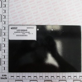 EUROPEAN PLATE HOLDER