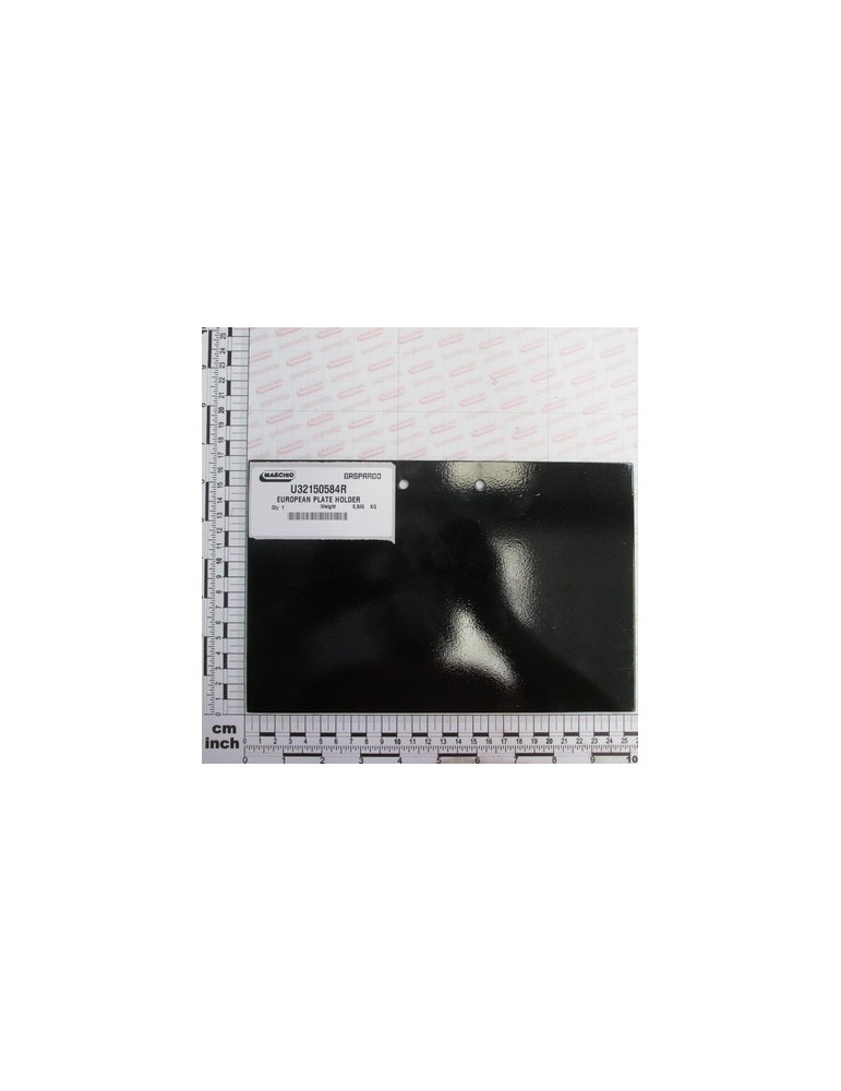 EUROPEAN PLATE HOLDER