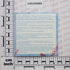 STICKER \"LAVARE IL CIRCUITO+FI