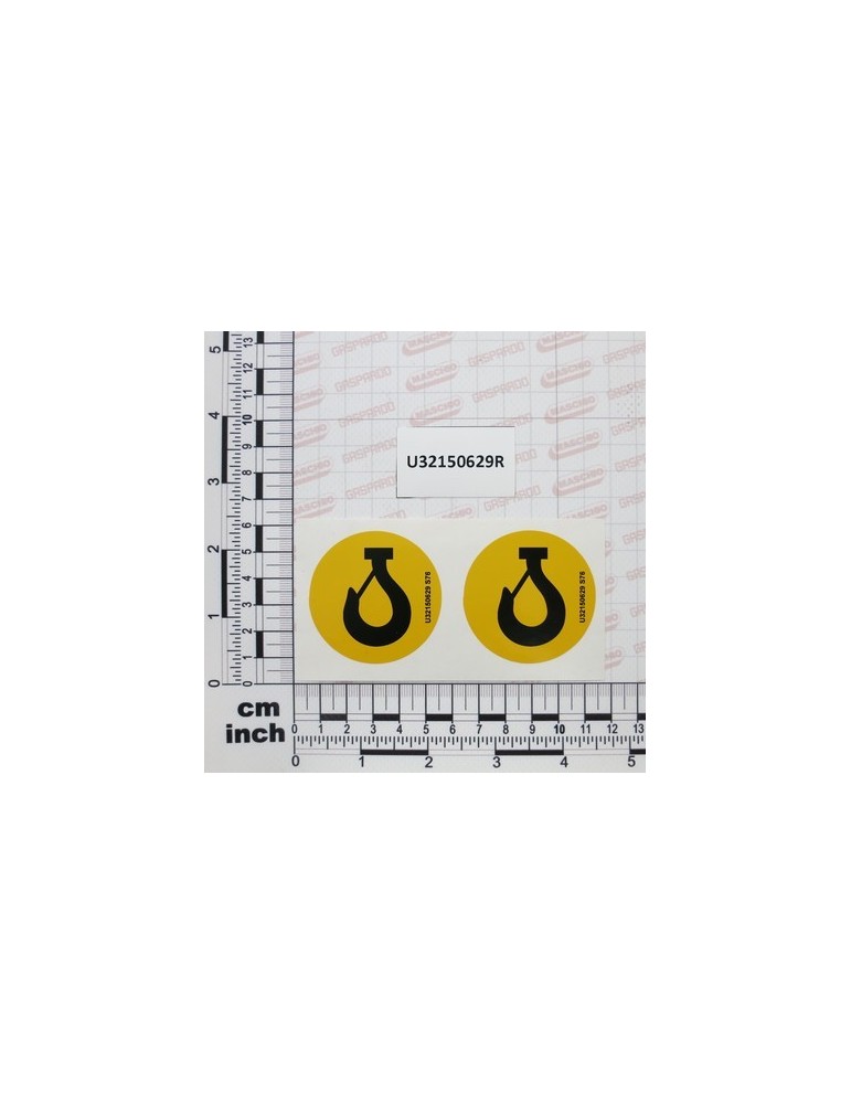 STICKER HOOK DIAMETER 40 X P