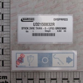 STICK.3VIE TANK-0-LP83 GREENMI