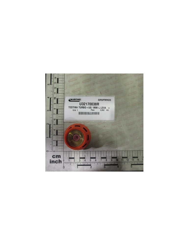 TURBO CAP+NUZ. 1MM L.HANDLE