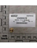 NOZZLE  F110-04 BRASS