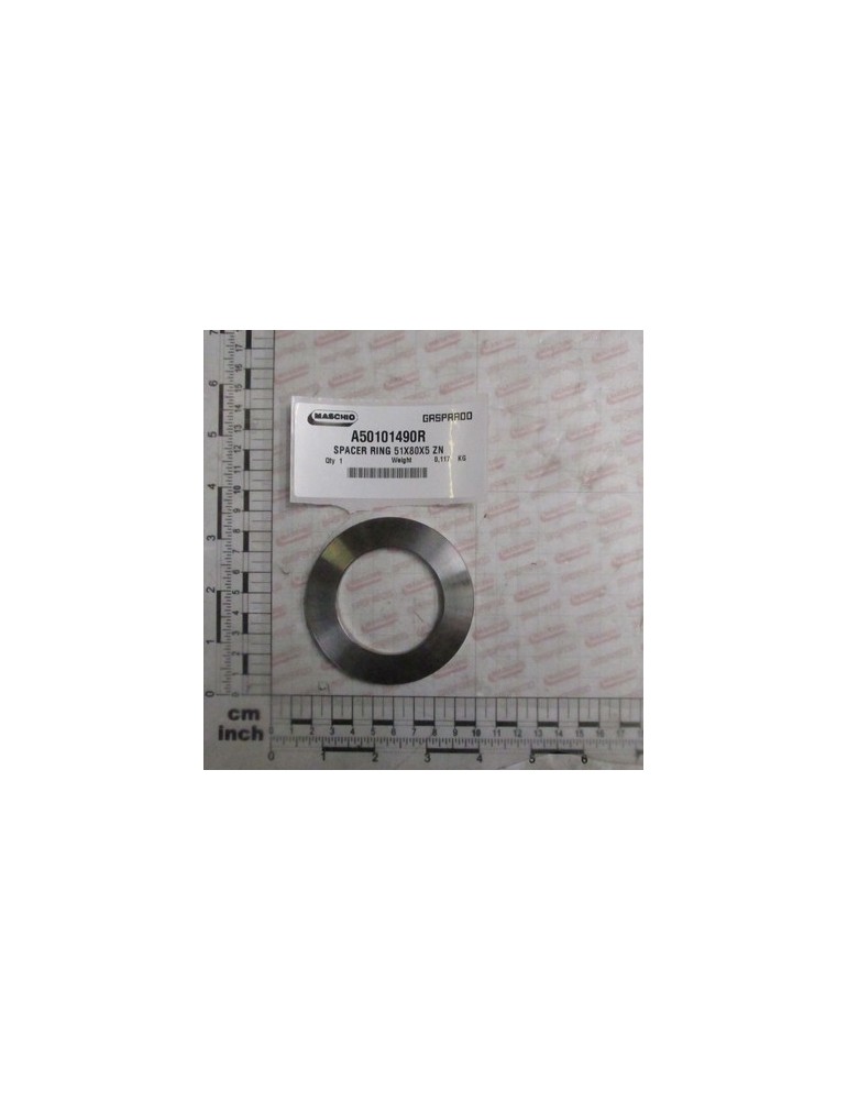SPACER RING 51X80X5 ZN