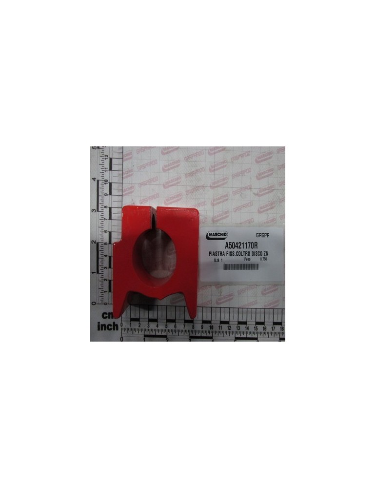 DISC COULTER FIX. PLATE   ZN