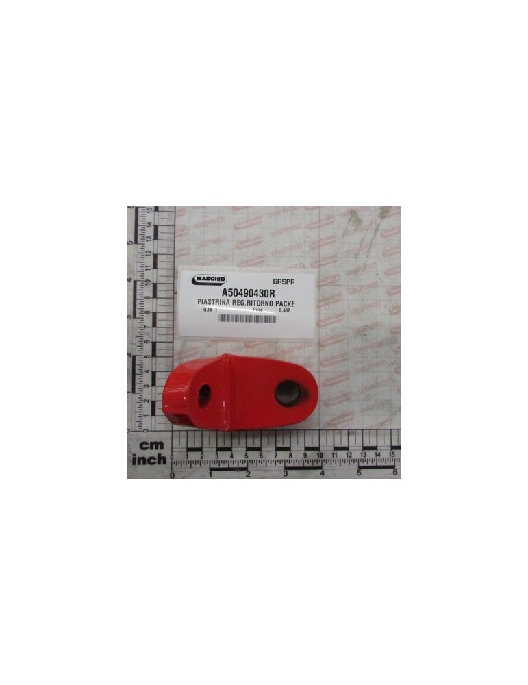 REG.PLATE PACKER ARM