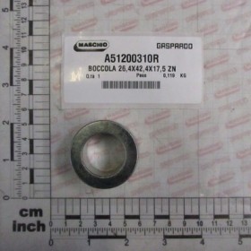 GALV.BUSHING 26,4X42,4X17,5