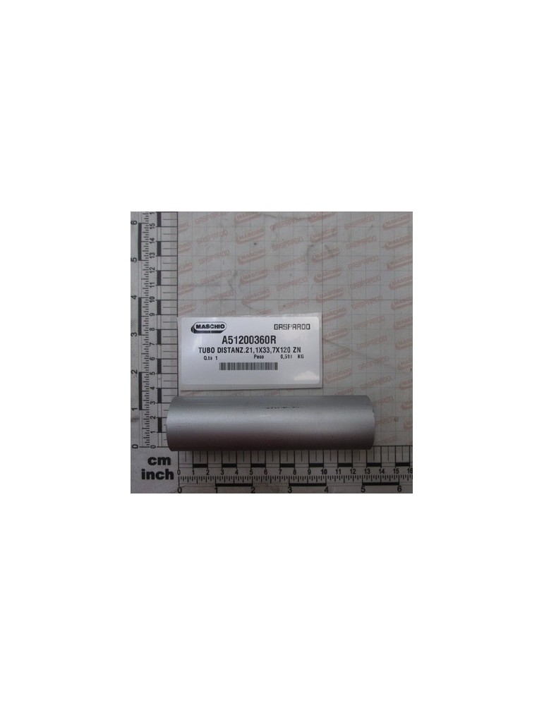 GALV.SPACER 21,1X33,7X120