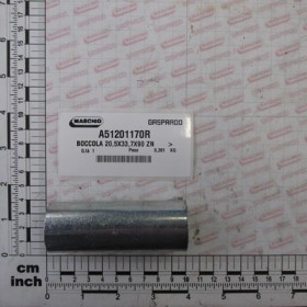 GALV.BUSHING 20,5X33,7X90