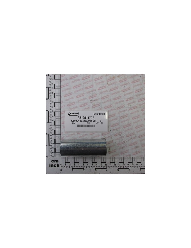 GALV.BUSHING 20,5X33,7X90