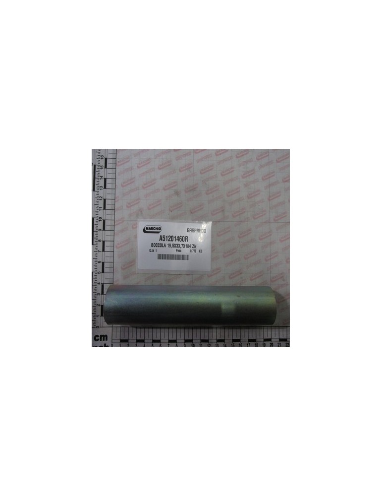 GALV.BUSHING 19,5X33,7X184