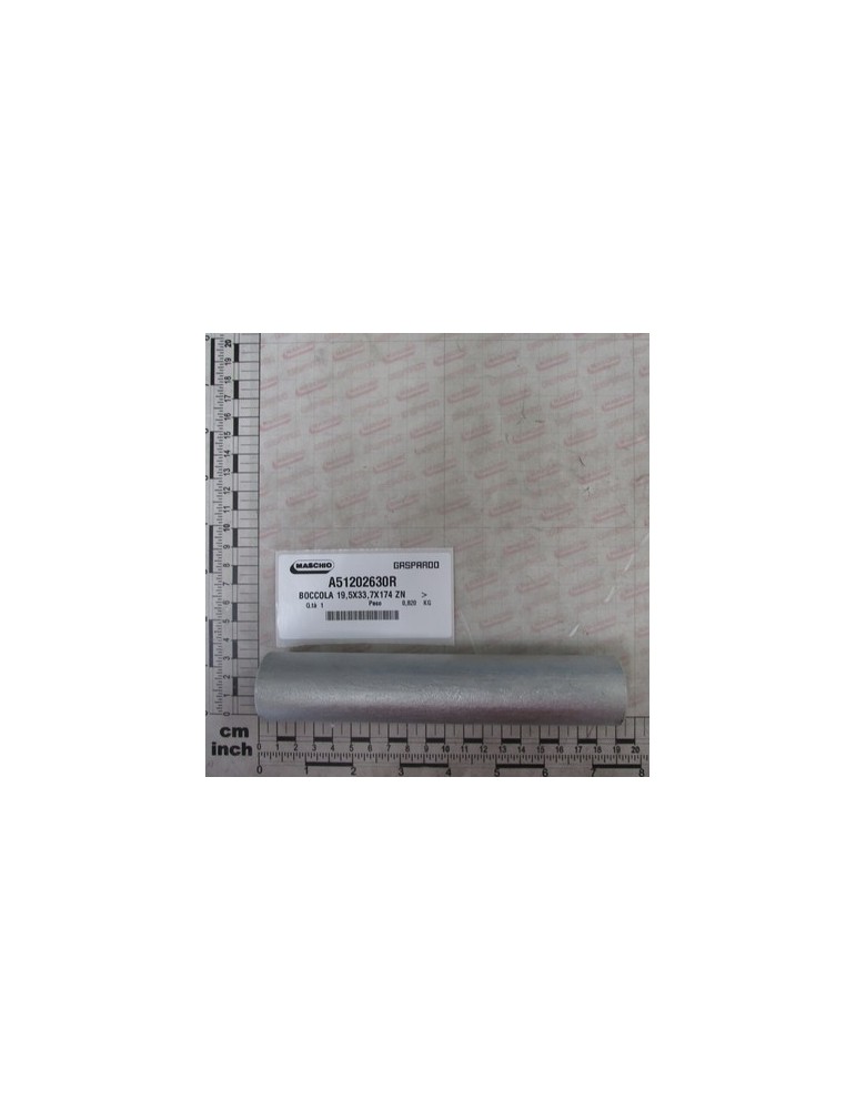 GALV.BUSHING 19,5X33,7X174