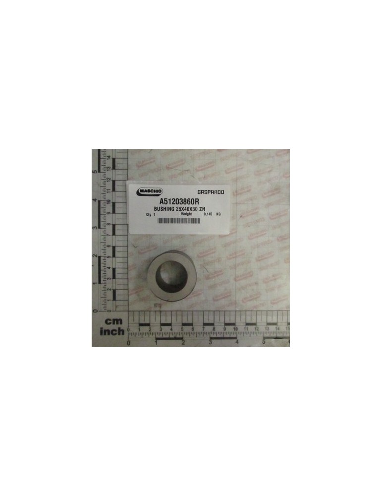 BUSHING 25X40X30 ZN