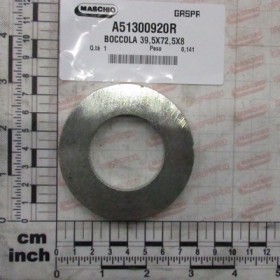 GALV.BUSHING 39,5X76,1X8