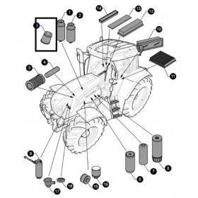 Filtru Ulei Motor 87708114 84287923