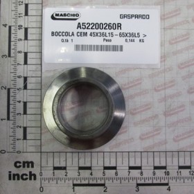 BUSHING CEM 45X36 L15 - 65X36