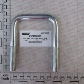 U-BOLT B-100 H-146 M20X2,5
