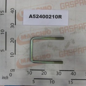 GALV.U-BOLT B140 H205 M20X2,5