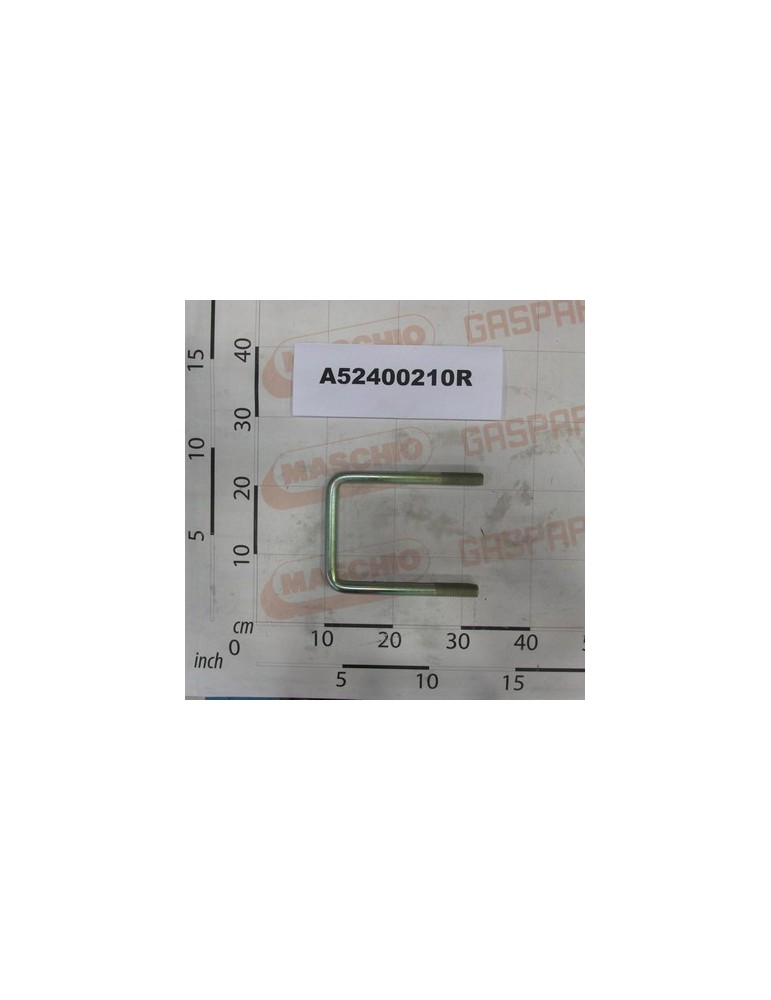 GALV.U-BOLT B140 H205 M20X2,5