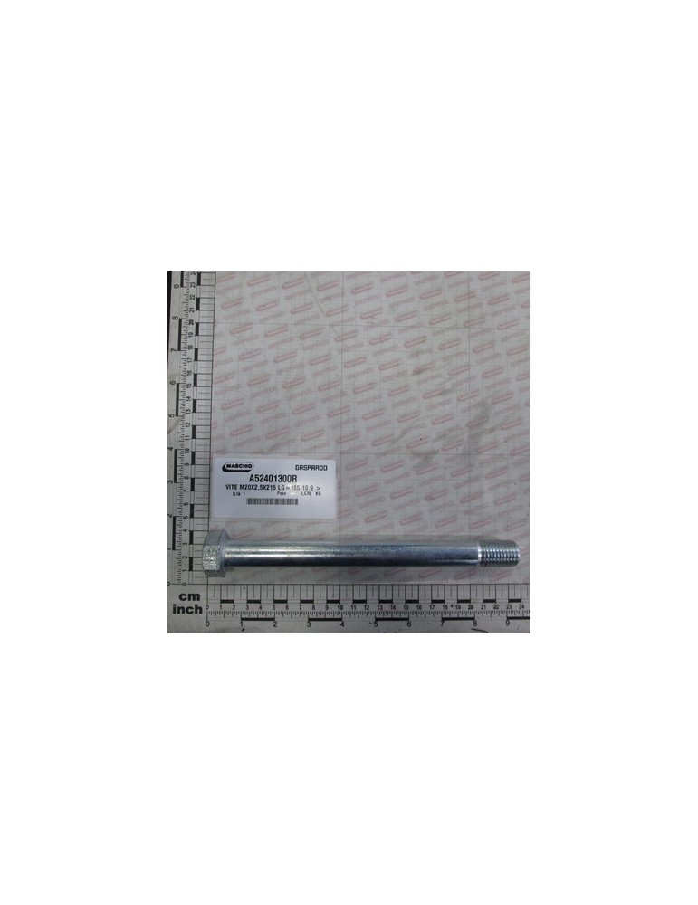 BOLT M20X2,5X215 LG-185