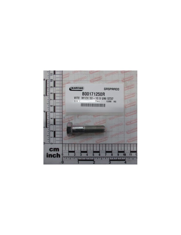 SCREW   TE M12X 50-10.9 UNI 57