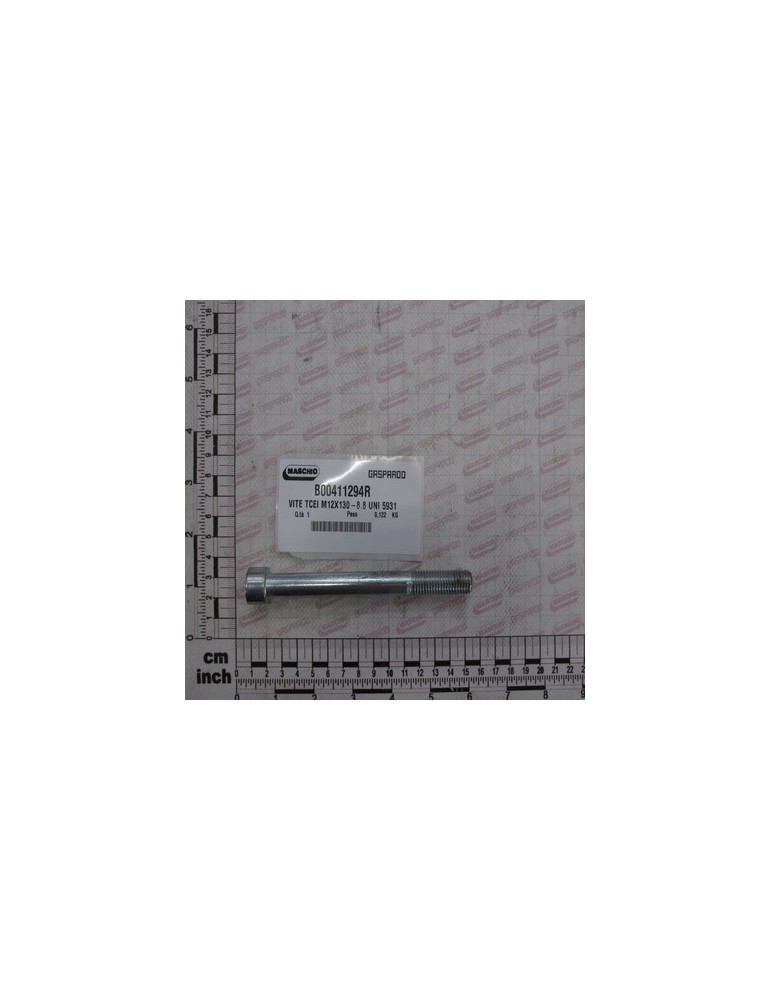 TCEI GALVAN. SCREW M12X130 8.8