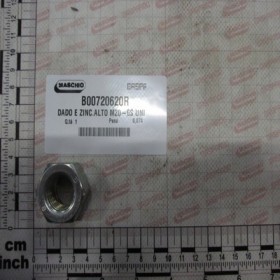 NUT E ZINC.ALTO M20-6S UNI 55