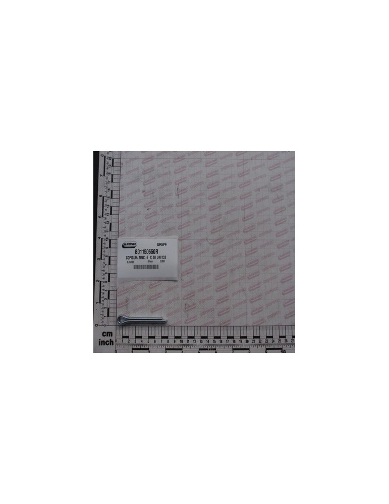 GALV SPLIT PIN 6 X 50 UNIT1336
