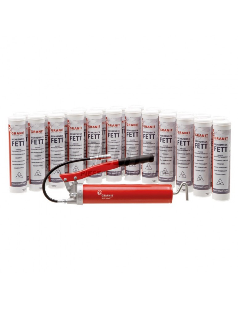 Presa de gresare cu 24 de tuburi cu vaselina multifunctionala