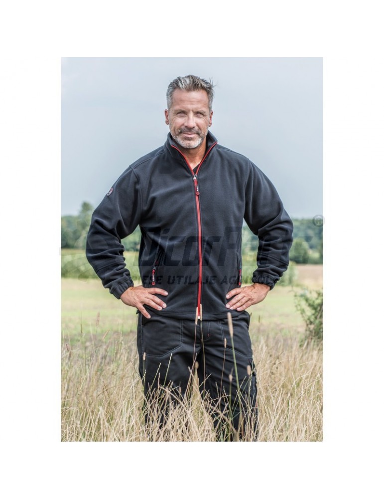 Jacheta de lana Micro Fleece FLINT