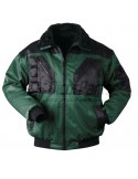 Jacheta pilot verde padure / neagra, marimea S