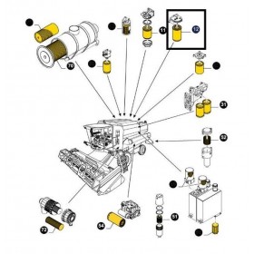 New Holland Filtru Combustibil 84230126