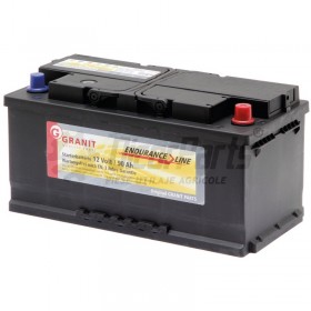 Baterie 12 V 90 Ah, umpluta