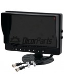 Monitor de 9 \"pentru camere video pentru mersul cu spatele, cu cablu de conectare\"
