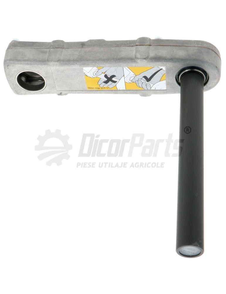 Manivela rotativa de siguranta